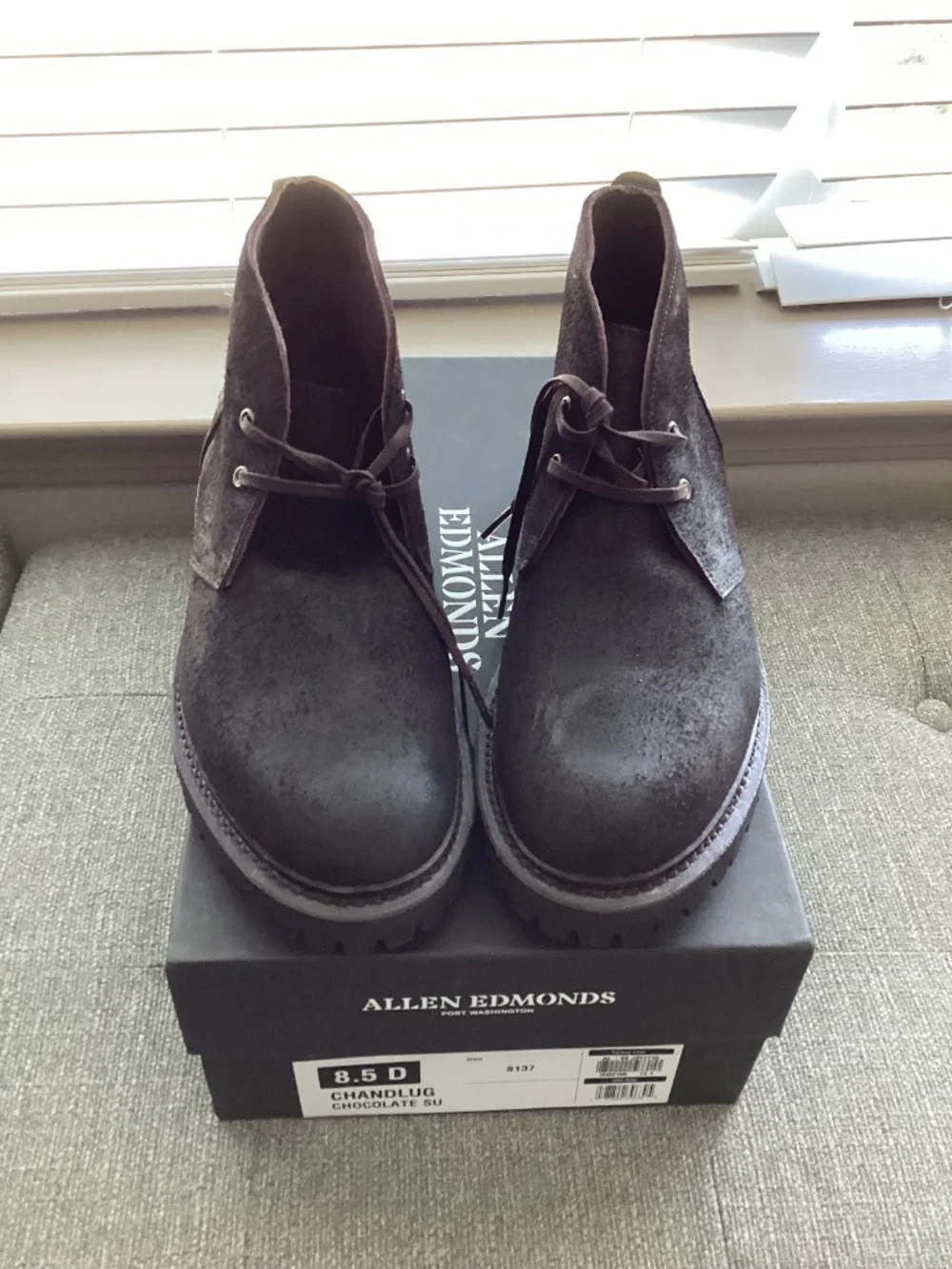 Allen Edmonds Chandler Lug Chukka Boot (Men) 8.5D